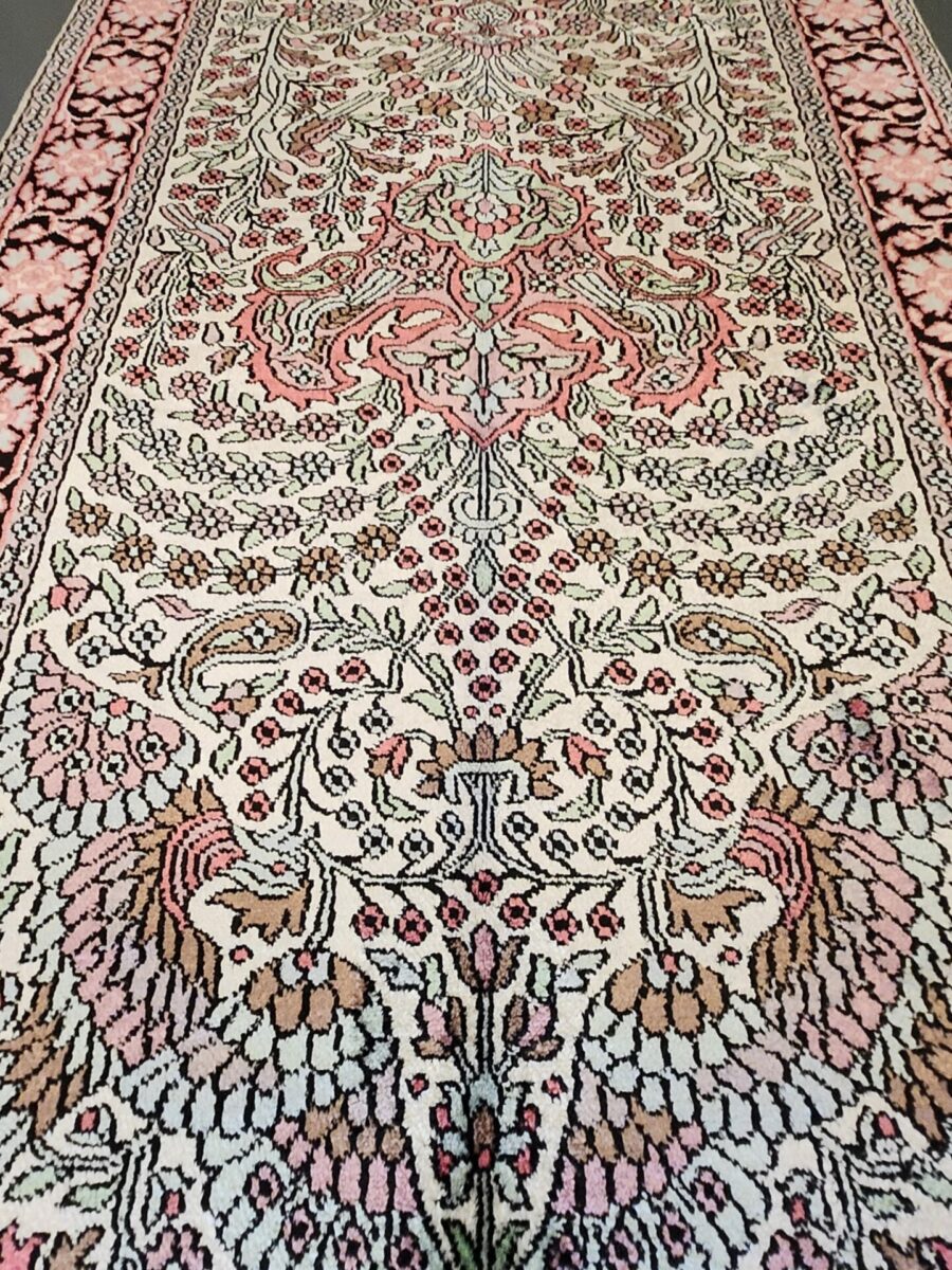 Tappeto Originale India Sari Seta cm.250x300