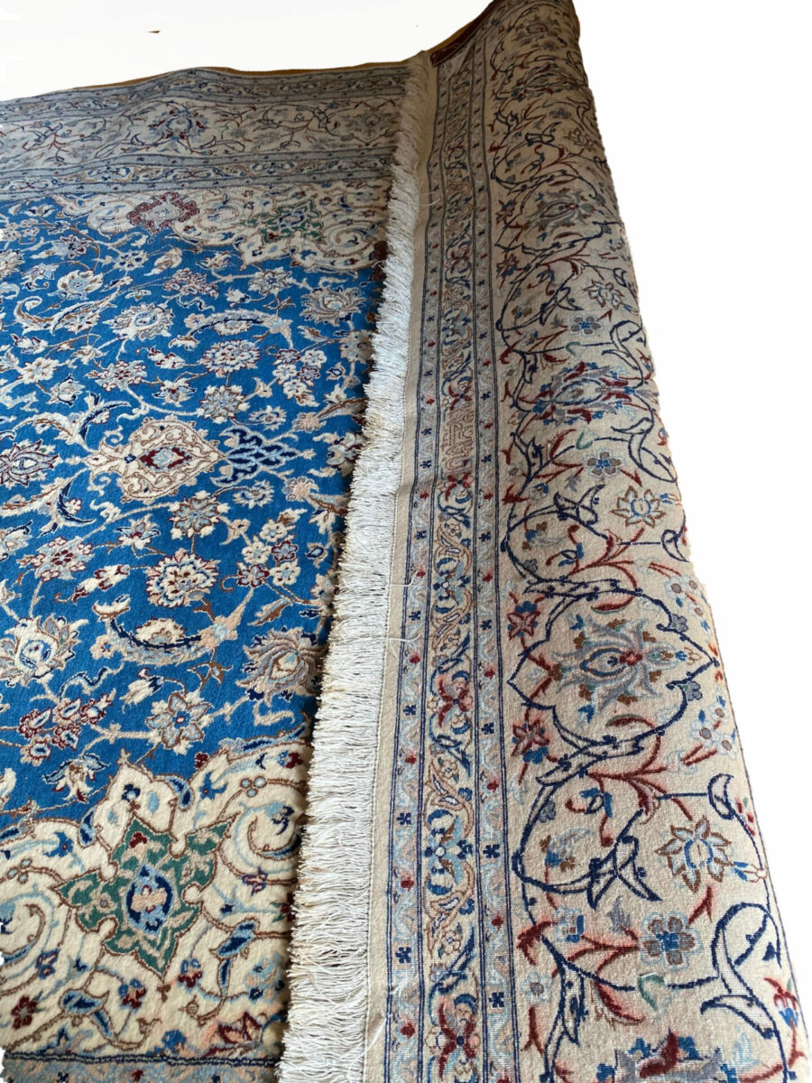 Tappeto quadrato Nain Habibian 6 line extra fine Persia 106 x 100